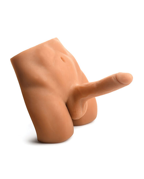 Curve Toys Jock Ass Masturbator w/Poseable Dildo