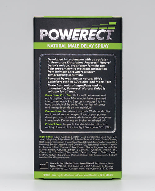 Powerect Natural Delay Spray 30ml