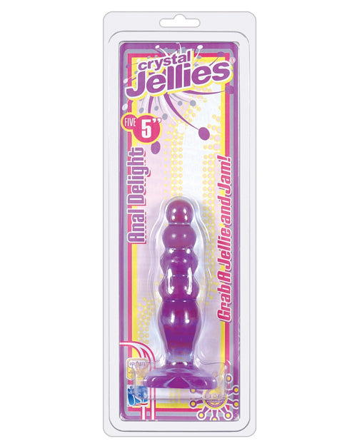 "Crystal Jellies 5"" Anal Delight"