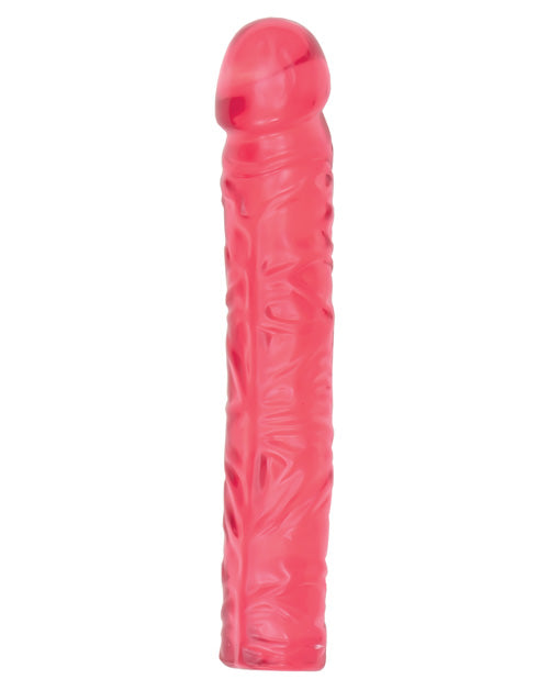 "Crystal Jellies 10"" Classic Dildo"