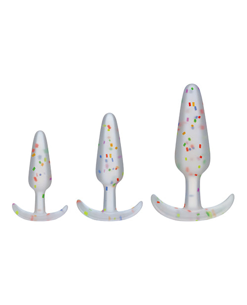 Mood Pride Anal Trainer Set - Multi Colored Set of 3