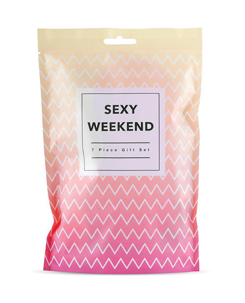 Loveboxxx Sexy Weekend 7 Pc Gift Set - Pink