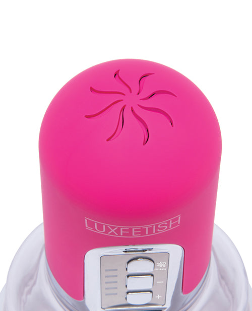 Lux Fetish Pussy Pump w/Clit Clamp