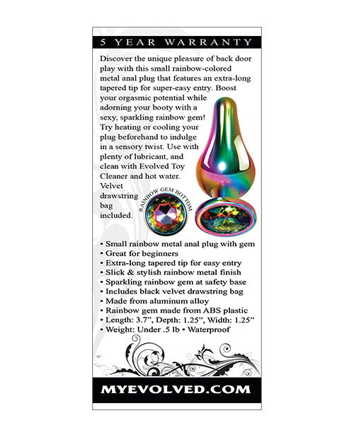 Evolved Rainbow Metal Plug