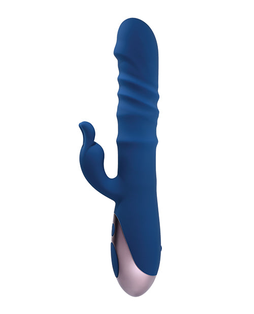 Evolved The Ringer Rechargeable Thrusting Rabbit - Blue