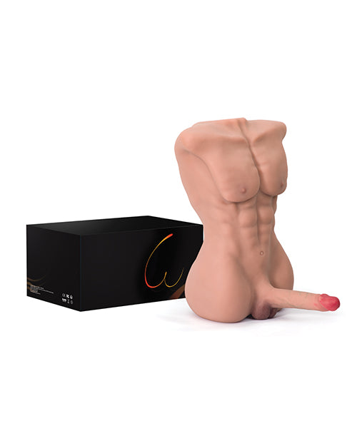 Atlas Torso Male Sex Doll with Flexible Dildo