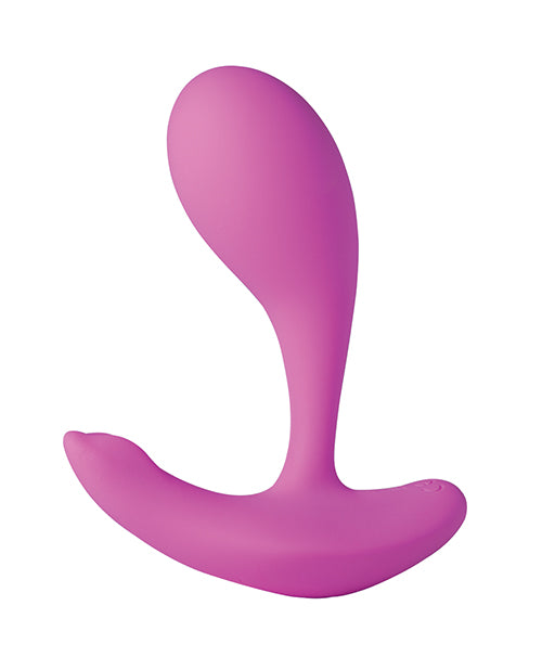 Oly App-enabled Wearable Clit & G Spot Vibrator - Pink