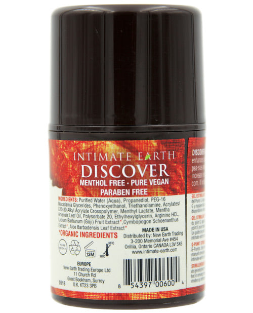 Intimate Earth Discover G-spot Gel - 30 Ml