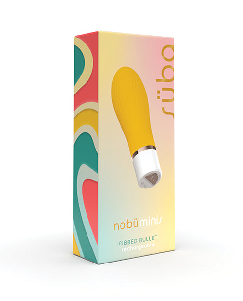 Nobu Mini Suba Ribbed Bullet - Yellow