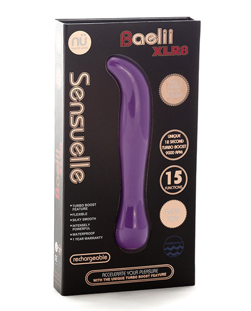 Sensuelle Baelii Flexible G Spot Xlr8 Turbo Boost