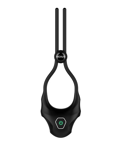 Nexus Forge Single Lasso Vibrating Cock Ring - Black