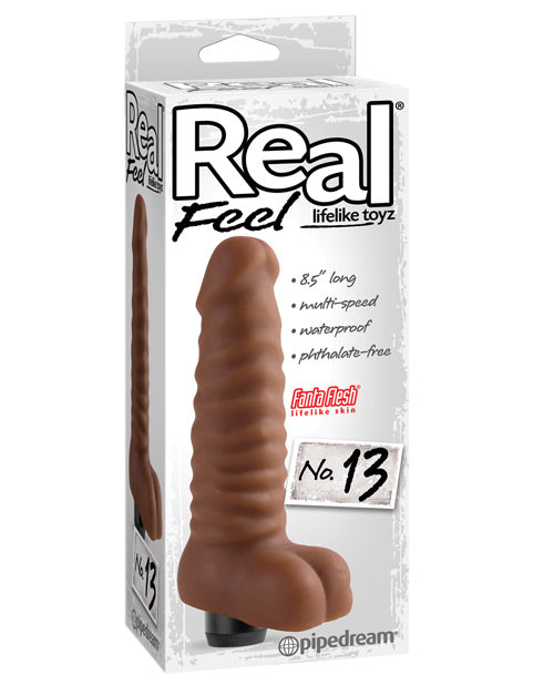 "Real Feel No. 13 Long 8.5"" Vibe Waterproof"