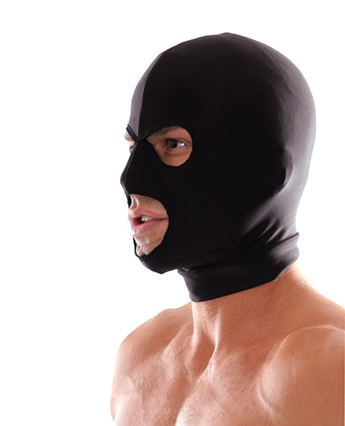 Fetish Fantasy Series Spandex 3 Hole Hood