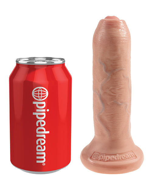 "King Cock 6"" Uncut Dildo"