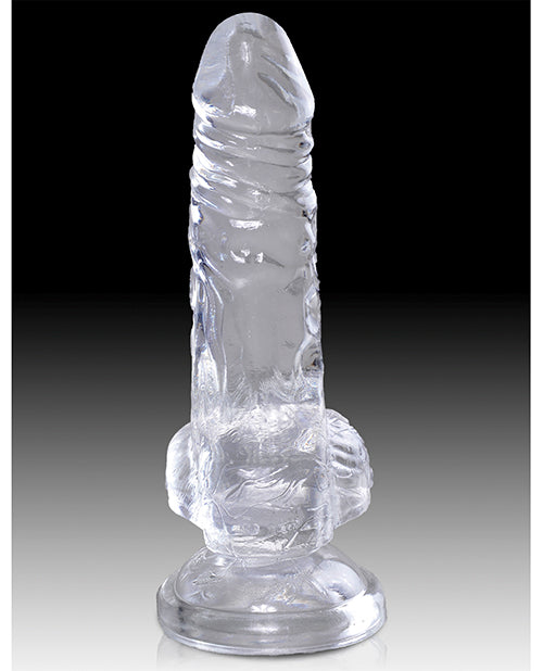 King Cock Clear Cock W/balls