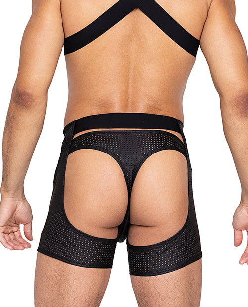 Master Thong W/contoured Pouch Black