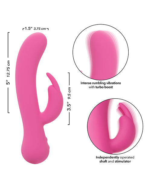 First Time Rechargeable Rabbit Vibrator - Pink