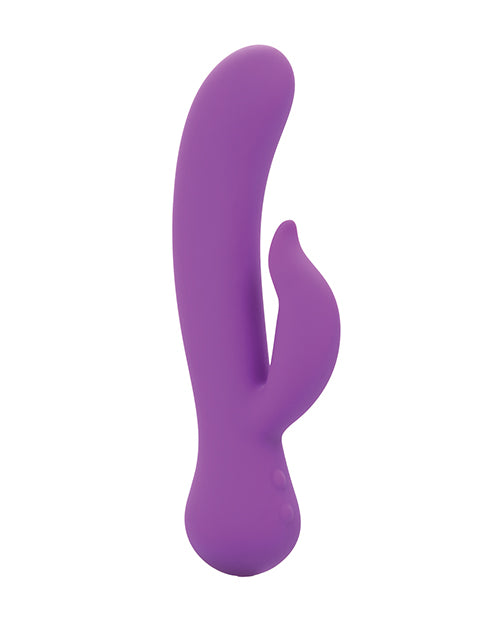 First Time Rechargeable Pleaser Vibrator - Purple