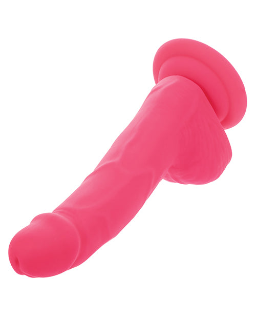 Silicone Studs Neon 6" Dildo