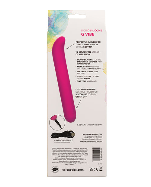 Bliss Liquid Silicone G Vibe - Pink