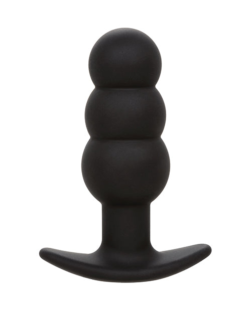 Rock Bottom Beaded Anal Probe - Black