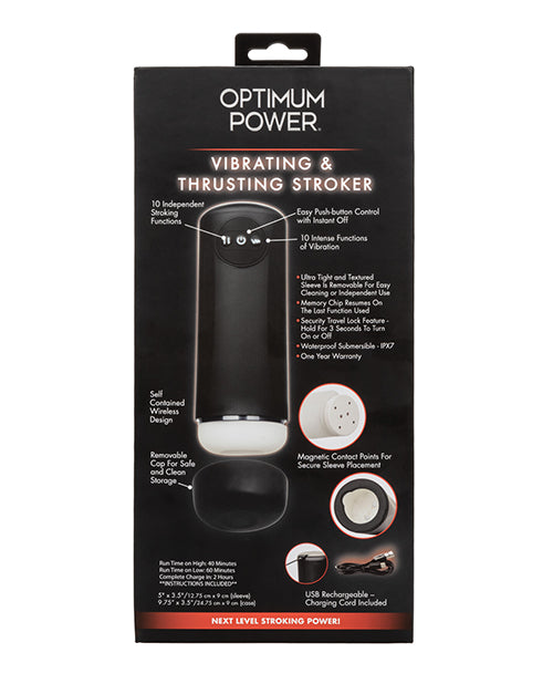 Optimum Power Vibrating & Thruster Stroker