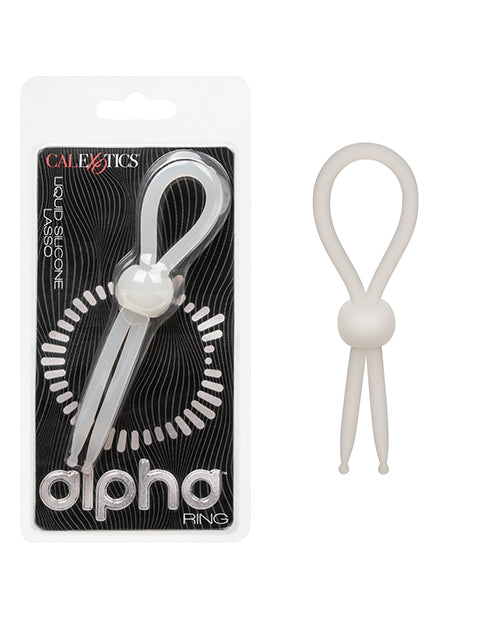 Alpha Liquid Silicone Lasso Cock Ring