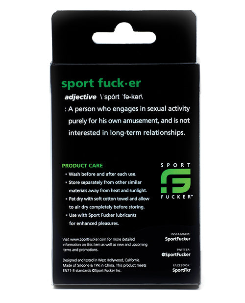 Sport Fucker Cum Stopper