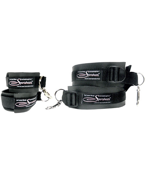 Sportsheets Thigh & Wrist Cuff Set