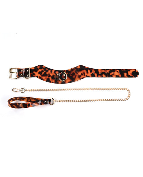 Sincerely Amber Collar & Leash