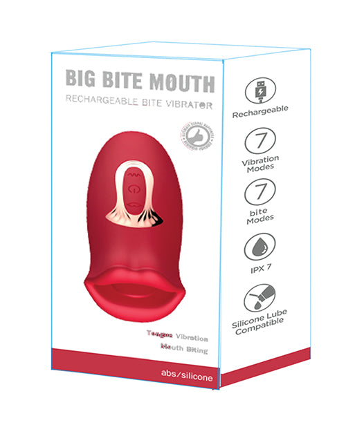 Big Bite Mouth Vibration & Biting - Red