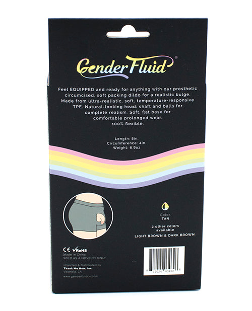 Gender Fluid 5" Equipped Soft Packer