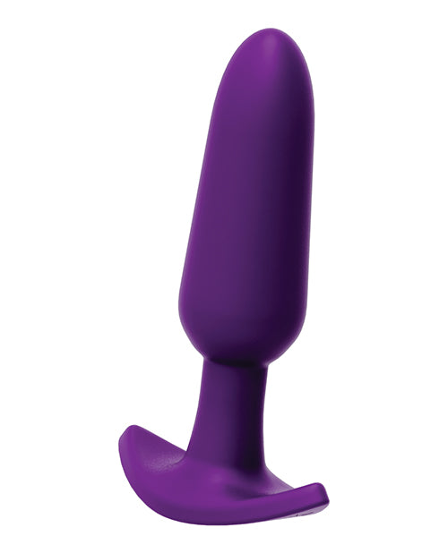 Vedo Bump Plus Rechargeable Remote Control Anal Vibe - Deep Purple