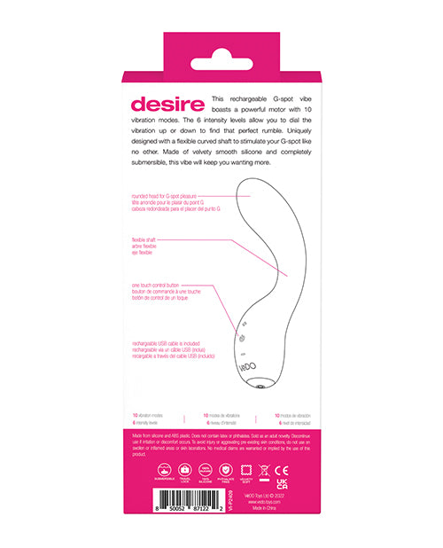 VeDo Desire Rechargeable G-Spot Vibe