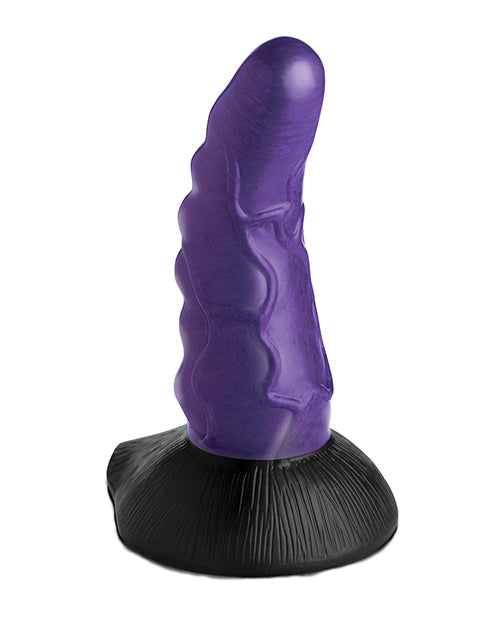 Creature Cocks Orion Invader Veiny Space Alien Silicone Dildo - Purple/black