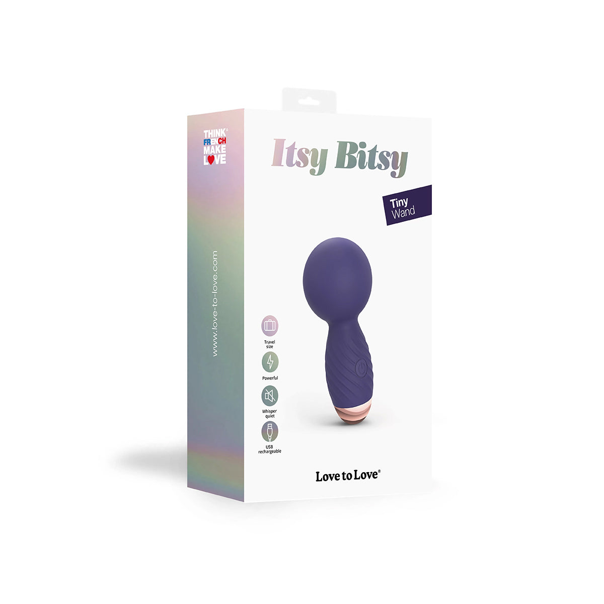 Love to Love Itsy Bitsy Baby Wand - Midnight Indigo