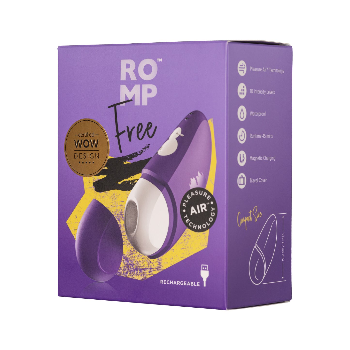 ROMP Free Clitoral Vibrator - Purple