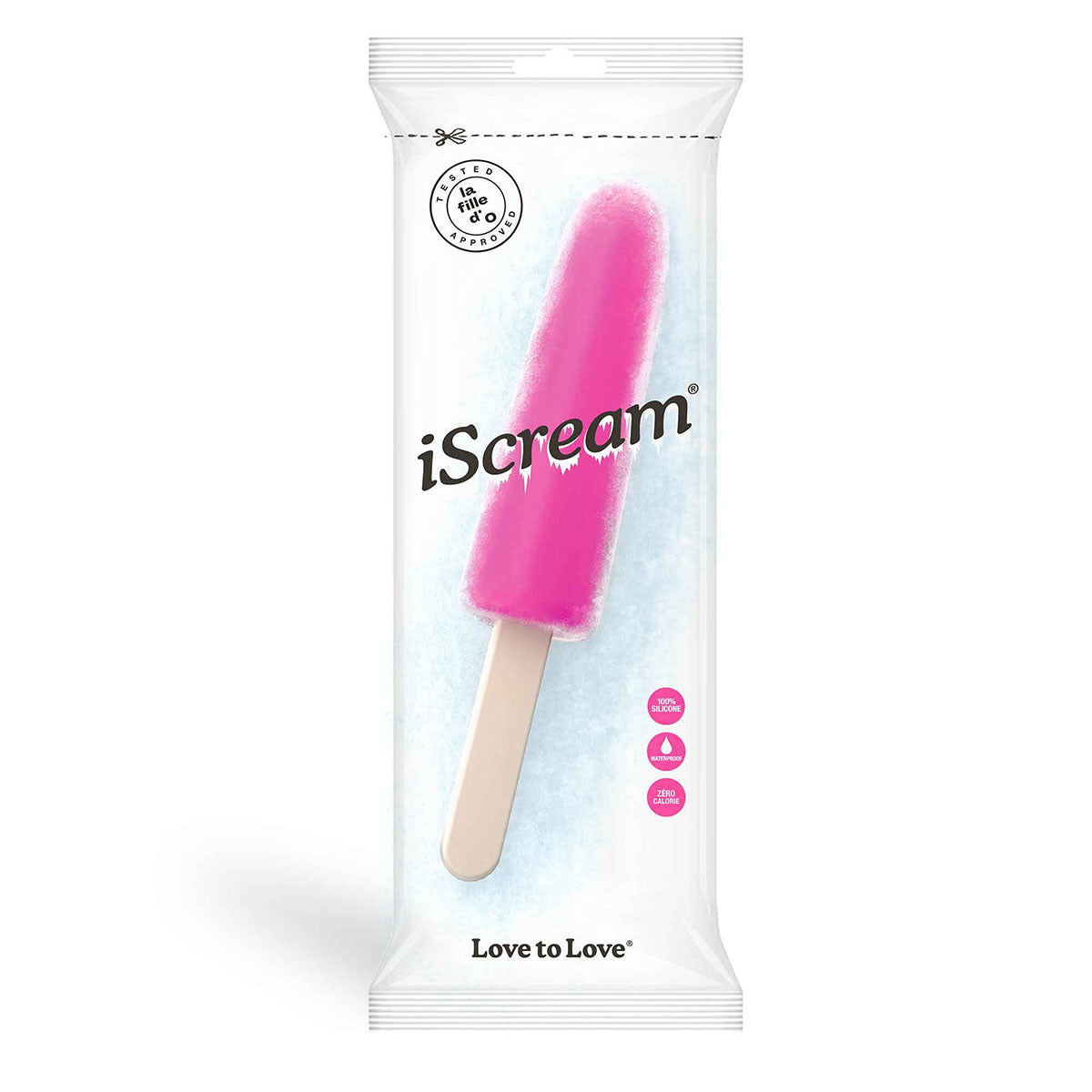 Love to Love iScream Popsicle Dil - Danger Pink