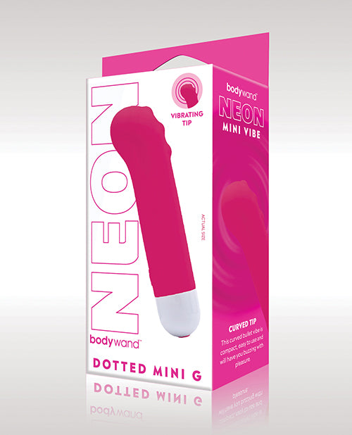 Xgen Bodywand Neon Mini Dotted G Vibe - Neon