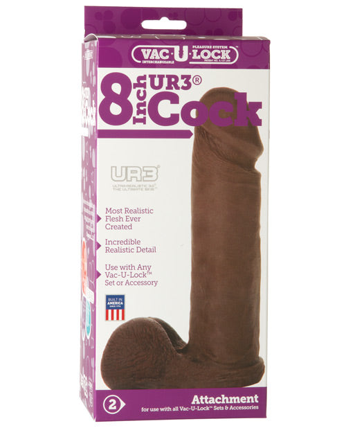 "Vac-u-lock 8"" Ultraskyn Cock Attch."