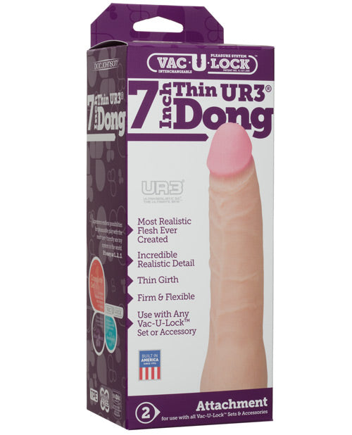 "Vac-u-lock 7"" Ultraskyn Dong"