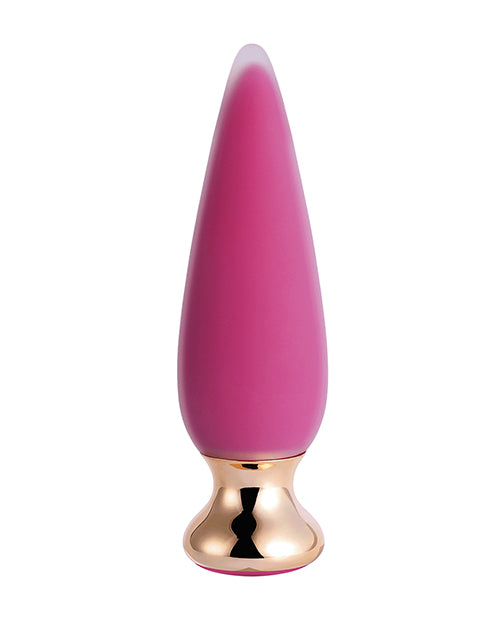 Doro Plus Vibrating Anal Plug With Remote Control - Pink