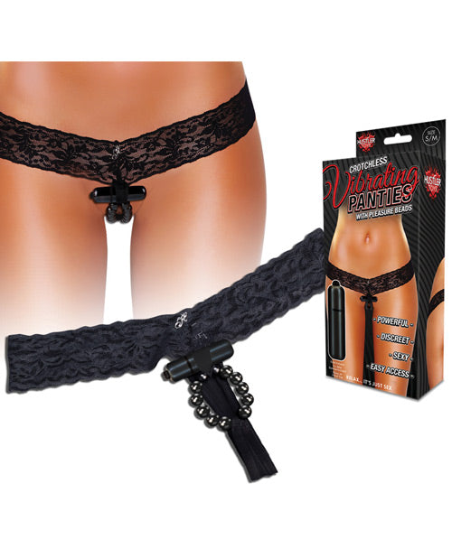 "Hustler Vibrating Panties W/hidden Vibe Pocket