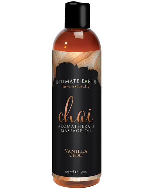 Intimate Earth Chai Massage Oil -Vanilla & Chai