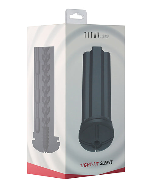 .kiiroo Tight Fit Sleeve For Titan - Black