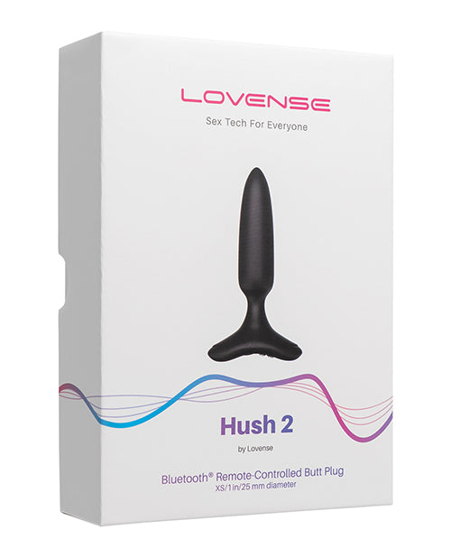 Lovense Hush Butt Plug - Black