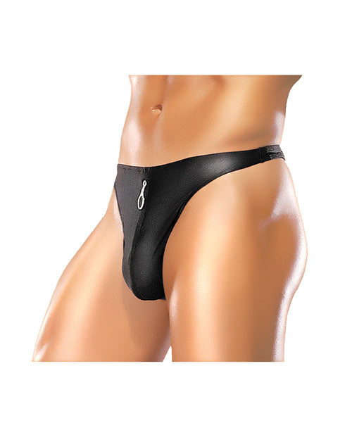 Male Power Zipper Thong