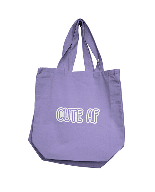 Nobu Cute AF Reusable Tote - Lilac