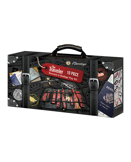 The Ultimate Fantasy Travel Briefcase Restraint & Bondage Play Kit