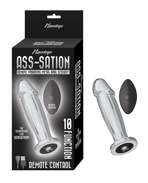 Ass-sation Remote Vibrating Metal Anal Ecstasy